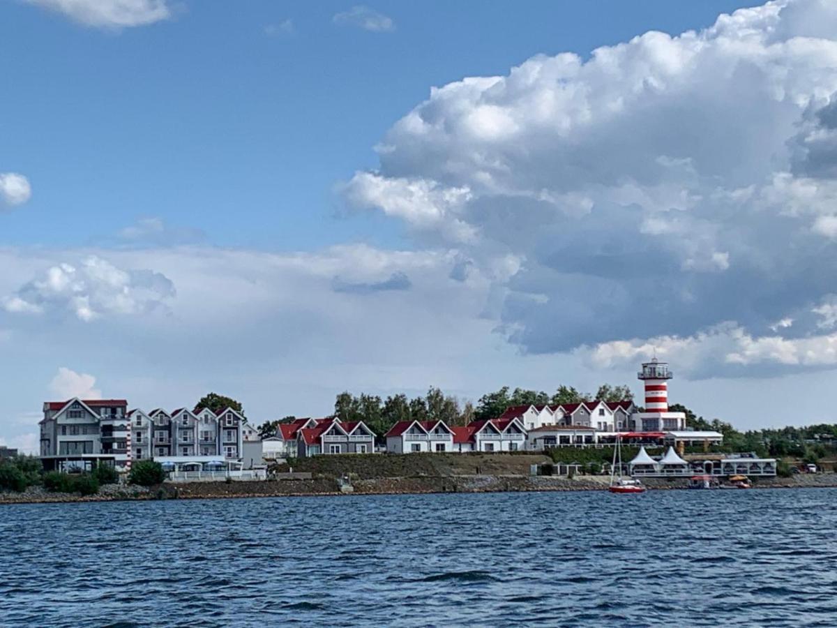 Hotel Der Leuchtturm-Gastro Gmbh Geierswalde Exterior foto